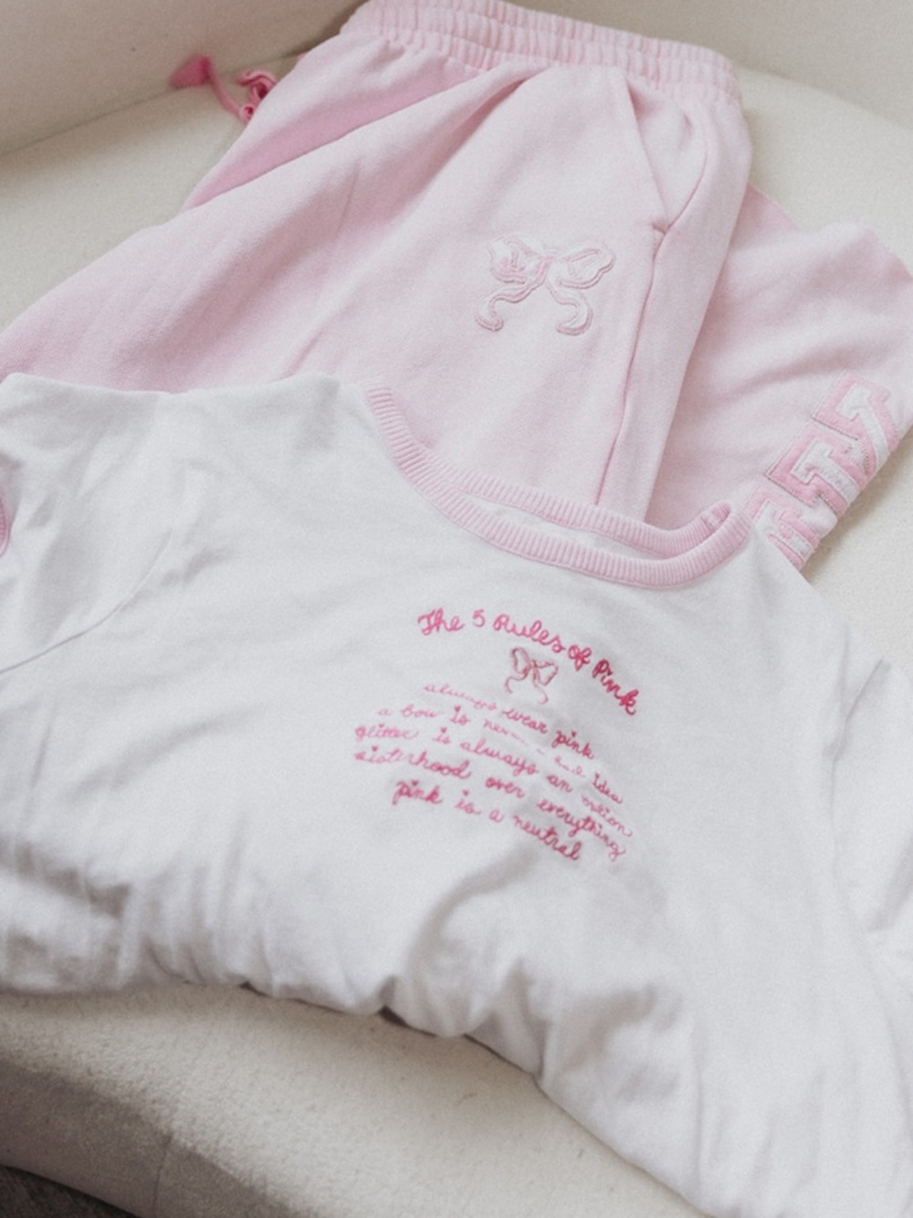 Victoria’s Secret Pink x Love Shack Fancy Baby Tee